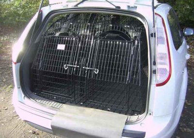 ford focus custom dog cages sussex