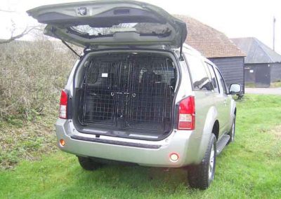 nissan Navara custom dog cages sussex