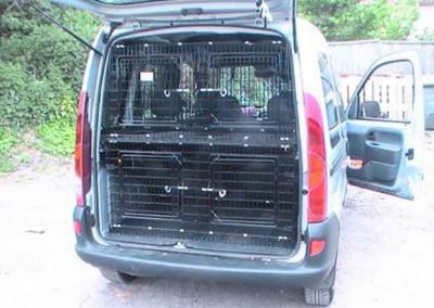 Peugeot Partner custom dog crates Sussex