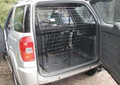 RAV-4 Custom dog cages West Sussex