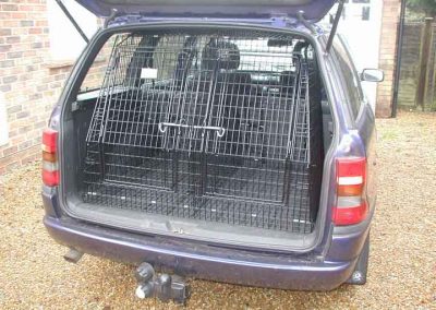 Vauxhall Vectra Estate dog crates Chichester